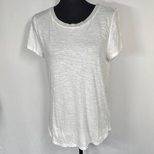 💜3/$15 Loft Classic White Women's Top